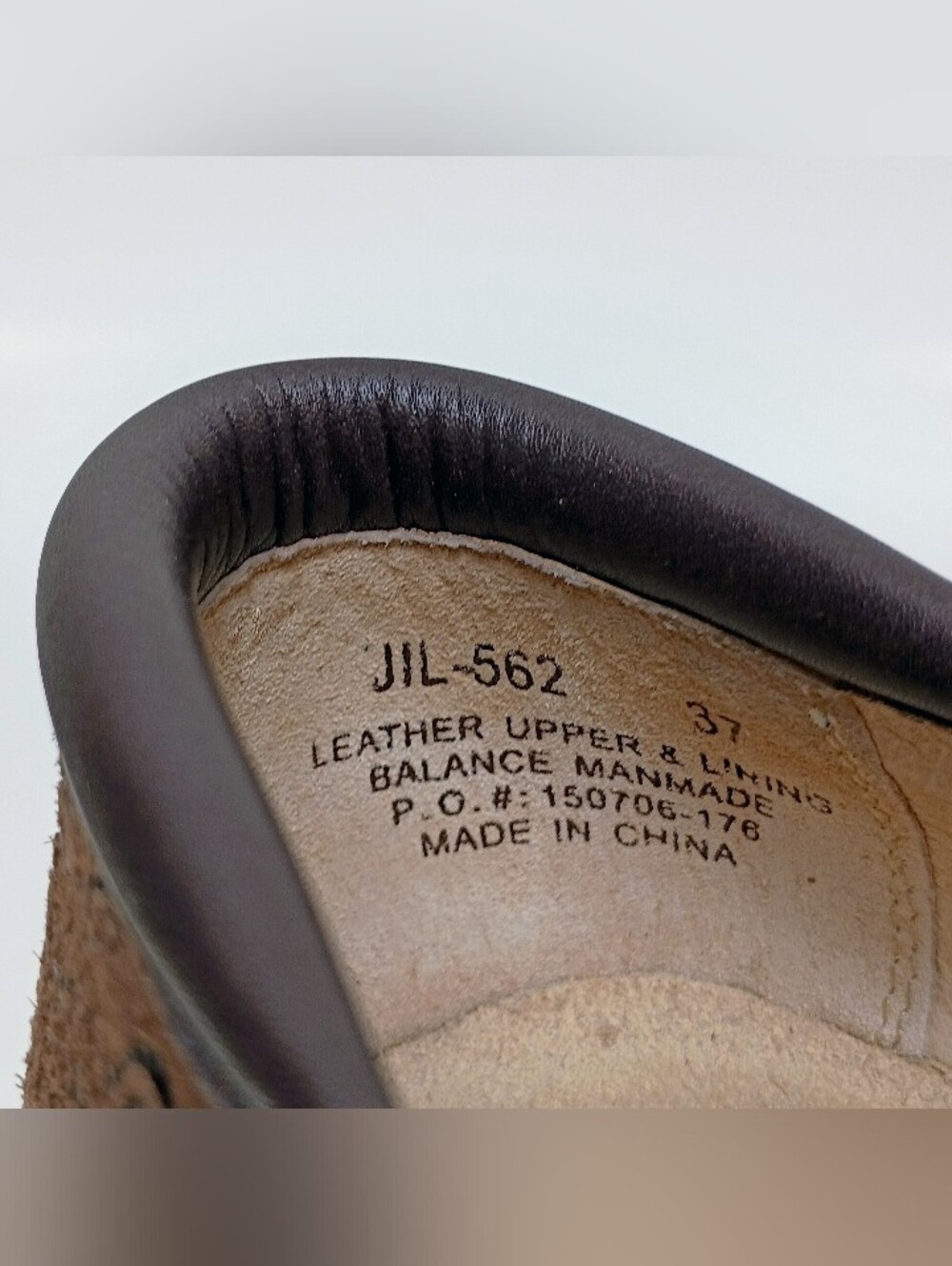Alegria Jill 562 Womens 7 Brown Leather Paisley Embossed Mary Jane - Picture 11 of 11